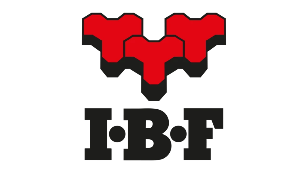 L.B Total Entreprise logo med byggeri og håndværk elementer.